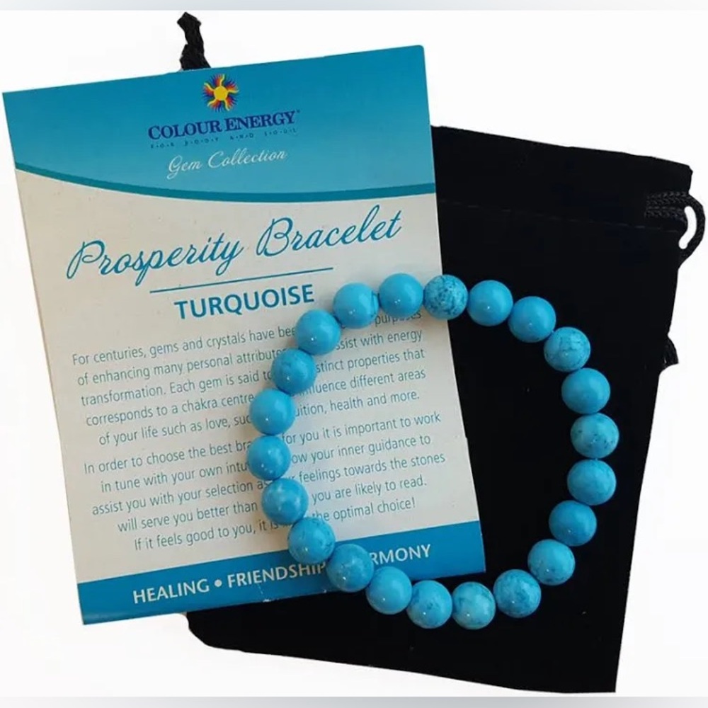 Colour Energy Turquoise Prosperity Bracelet